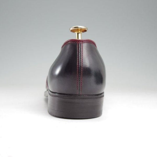 極美品★(仏)ベルルッティ UK7程度【オーダー価格100万円〜★ビスポーク品/シュール・ムジュール】純正ツリー付/ローファー/Berluti★m541