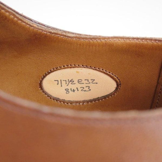 未使用★エドワードグリーン 7E【現行定価￥273,900-★DOVER/ドーバー/32ラスト】スキンステッチ/Uチップ/濃茶/EDWARD GREEN★m543
