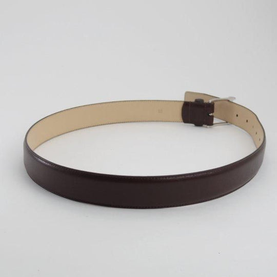 美品★クロケット&ジョーンズ 32インチ【定価￥33,000-★ベルト/カーフ/濃茶】ビジネス/本革/メンズ/レザー/Crockett&Jones★m546