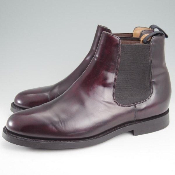 ★チャーチ 85F/UK8.5【貴重★シャノンと同じ103ラスト/GRETTON】サイドゴアブーツ/ロイスカーフ/赤茶/Church's★m547