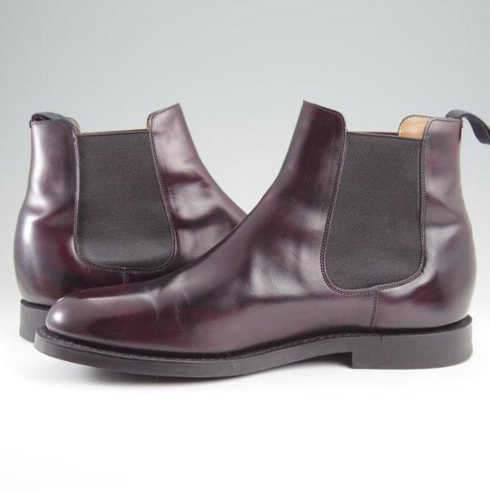 ★チャーチ 85F/UK8.5【貴重★シャノンと同じ103ラスト/GRETTON】サイドゴアブーツ/ロイスカーフ/赤茶/Church's★m547