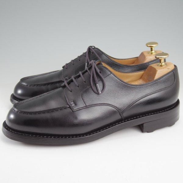 極上★J.M.ウエストン 7.5C【現行定価￥168,300-★ロシアンカーフ/ゴルフ/GOLF】641/31ラスト/Uチップ/黒/Weston/ウェストン★m549