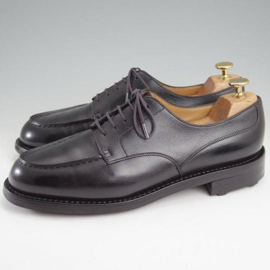 極上★J.M.ウエストン 7.5C【現行定価￥168,300-★ロシアンカーフ/ゴルフ/GOLF】641/31ラスト/Uチップ/黒/Weston/ウェストン★m549