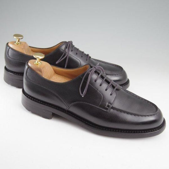 極上★J.M.ウエストン 7.5C【現行定価￥168,300-★ロシアンカーフ/ゴルフ/GOLF】641/31ラスト/Uチップ/黒/Weston/ウェストン★m549