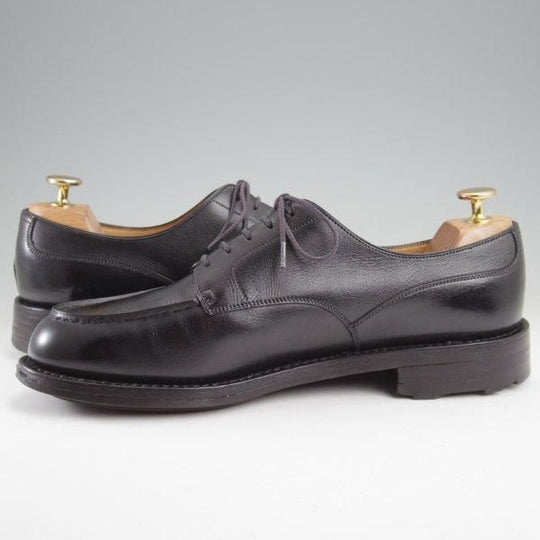 極上★J.M.ウエストン 7.5C【現行定価￥168,300-★ロシアンカーフ/ゴルフ/GOLF】641/31ラスト/Uチップ/黒/Weston/ウェストン★m549