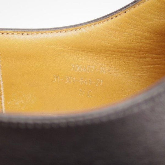 極上★J.M.ウエストン 7.5C【現行定価￥168,300-★ロシアンカーフ/ゴルフ/GOLF】641/31ラスト/Uチップ/黒/Weston/ウェストン★m549