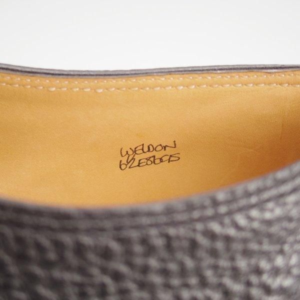 未使用★ジョンロブ 6.5E【定価￥280,800-★WELDON/8695ラスト/TENSILE】Vフロント/プレーントゥ/シボ革/黒/JOHN LOBB★m550