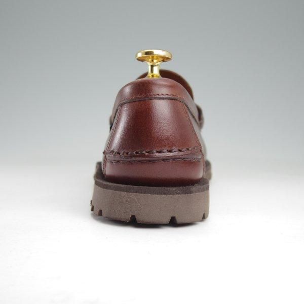 極美品★パラブーツ SIZE 5【定価￥48,400-★CORAUX RAID/コローレイド/コインローファー】カーフ/濃茶/メンズ/Paraboot★m552