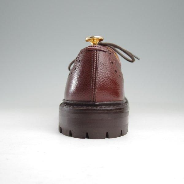 極美品★トリッカーズ SIZE 5.5【定価￥121,000-★バートン同系モデル/コマンドソール/ILKLEY】カントリーシューズ/濃茶/Tricker's★m555