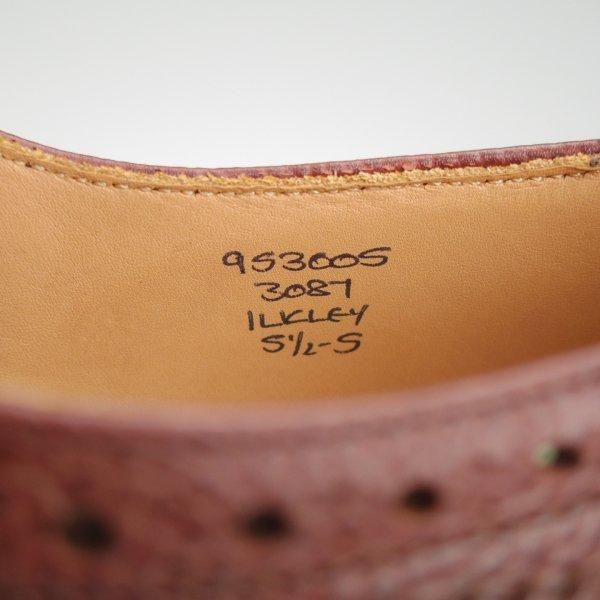 極美品★トリッカーズ SIZE 5.5【定価￥121,000-★バートン同系モデル/コマンドソール/ILKLEY】カントリーシューズ/濃茶/Tricker's★m555