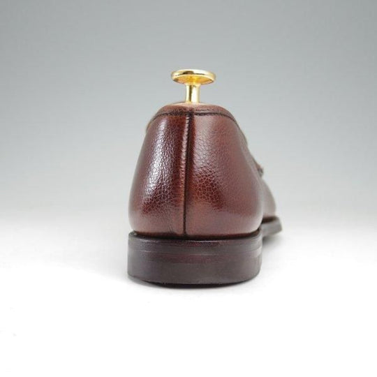 極美品★クロケット&ジョーンズ 6.5E【定価￥121,000-★RICHMOND 2/376ラスト】コインローファー/濃茶/Crockett&Jones★m560