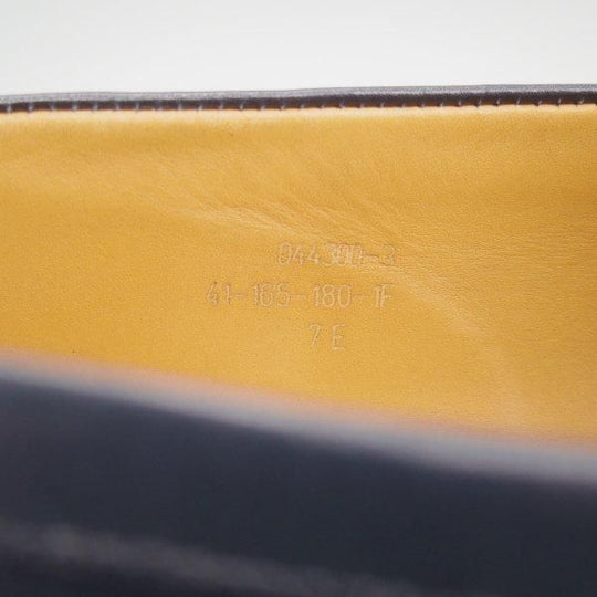 極上★J.M.ウエストン 7E【定価￥151,800-★180/コインローファー】41ラスト/ボックスカーフ/紺/メンズ/Weston/ウェストン★m565