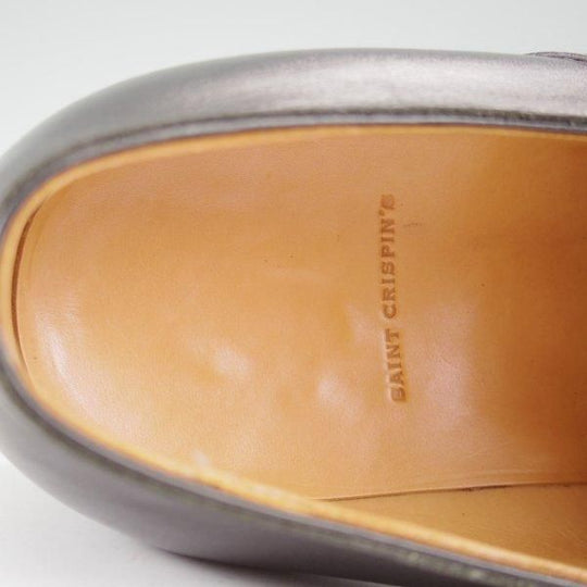極美品★(東欧)サンクリスピン 7F【定価1,435ユーロ(23万円程度)★純正ツリー付/ハンドソーンウェルテッド製法】黒/Saint Crispin's★m571