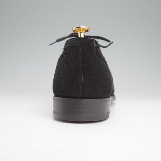 未使用★クロケット&ジョーンズ 9E【現行定価10万円以上★FINSBURY/341ラスト】SHIPS別注/フルブローグ/スエード/黒/Crockett&Jones★m574