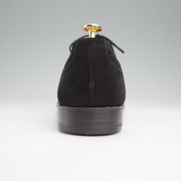 未使用★クロケット&ジョーンズ 9E【現行定価10万円以上★FINSBURY/341ラスト】SHIPS別注/フルブローグ/スエード/黒/Crockett&Jones★m574