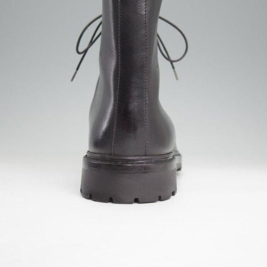 極上★(金沢)KOKON/ココン SIZE 7【貴重★ベルギー王室御用達/(ベルギー)AMBIORIX別注/AMERICA】レースアップブーツ/黒/メンズ★m583