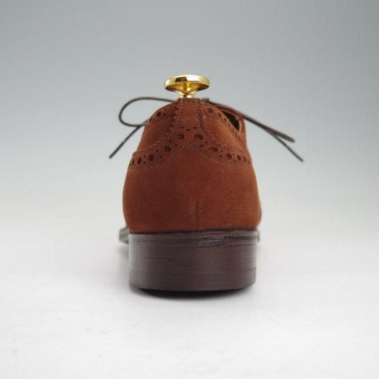 極上★チャーチ 55F/UK5.5【貴重★2都市ロゴ(〜70's)/旧チャーチ/アンテロープ革/REAL CAPE BUCK】73ラスト/濃茶/Church's★m585