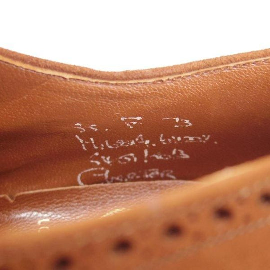 極上★チャーチ 55F/UK5.5【貴重★2都市ロゴ(〜70's)/旧チャーチ/アンテロープ革/REAL CAPE BUCK】73ラスト/濃茶/Church's★m585