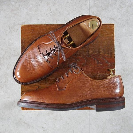 極上★クロケット&ジョーンズ 6E【ダイナイトソール仕様★(英)ジョージクレバリー別注/GEORGE CLEVERLEY】茶/Crockett&Jones★m591