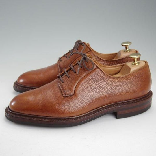 極上★クロケット&ジョーンズ 6E【ダイナイトソール仕様★(英)ジョージクレバリー別注/GEORGE CLEVERLEY】茶/Crockett&Jones★m591