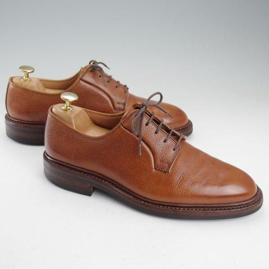 極上★クロケット&ジョーンズ 6E【ダイナイトソール仕様★(英)ジョージクレバリー別注/GEORGE CLEVERLEY】茶/Crockett&Jones★m591