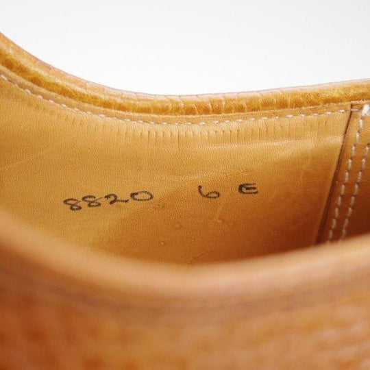 極上★クロケット&ジョーンズ 6E【ダイナイトソール仕様★(英)ジョージクレバリー別注/GEORGE CLEVERLEY】茶/Crockett&Jones★m591