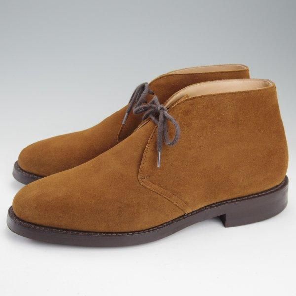 極上★チャーチ 90G/UK9【定価￥160,600-★RYDER 3/ライダー/81ラスト】チャッカブーツ/スエード/TABACCO/茶/メンズ/Church's★m598