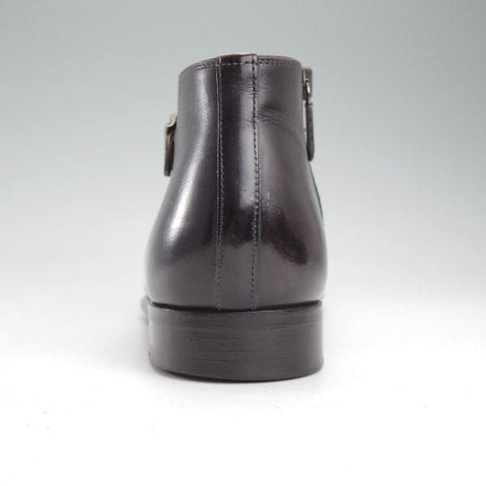 ★(スペイン製)マグナーニ SIZE 41【★サイドジップブーツ/黒〜灰（パティーヌ）】カーフ/メンズ/MAGNANNI★m599