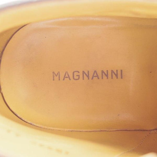★(スペイン製)マグナーニ SIZE 41【★サイドジップブーツ/黒〜灰（パティーヌ）】カーフ/メンズ/MAGNANNI★m599