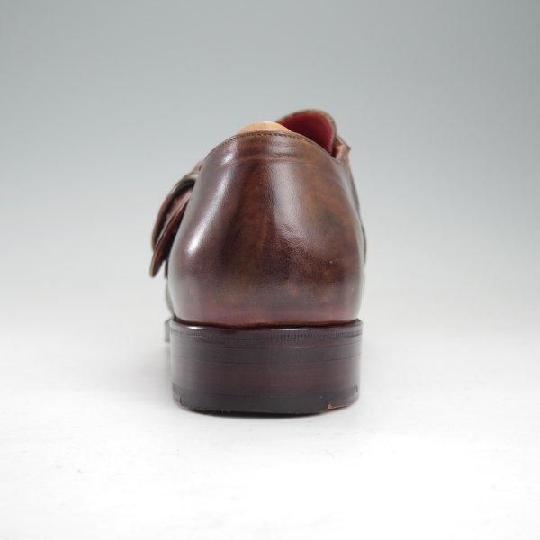 美品★(伊)シルヴァノ・ラッタンジ SIZE 6.5【販売時価格￥294,000-★純正ツリー付/ハンドソーンウェルテッド製法/PENELOPE】濃茶系★m600