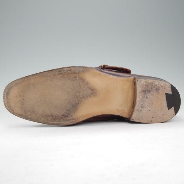 美品★(伊)シルヴァノ・ラッタンジ SIZE 6.5【販売時価格￥294,000-★純正ツリー付/ハンドソーンウェルテッド製法/PENELOPE】濃茶系★m600
