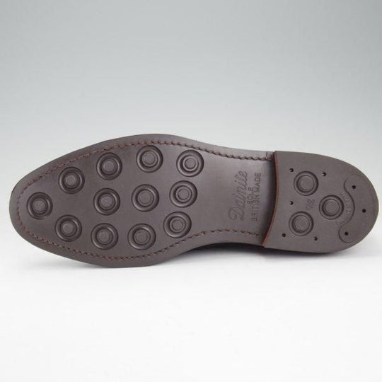 極上★クロケット&ジョーンズ UK7/US7.5D【貴重★ブルックスブラザーズ別注/Peal&co/ダイナイトソール】紺/Crockett&Jones★m602