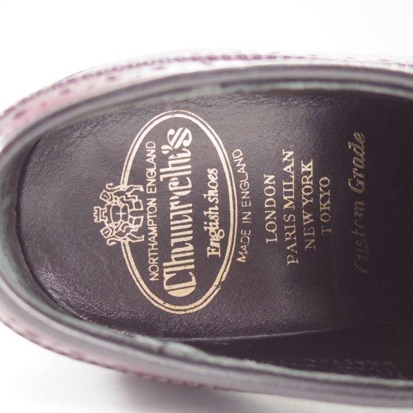 極上★チャーチ 55F/UK5.5【MTO現価格￥257,400-★貴重オーダー品/プレステージカーフ仕様/GRAFTON】173ラスト/赤茶/Church's★m605