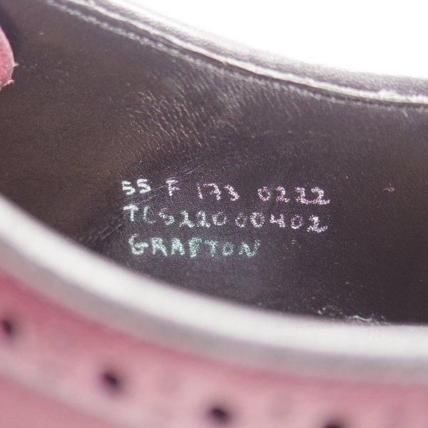 極上★チャーチ 55F/UK5.5【MTO現価格￥257,400-★貴重オーダー品/プレステージカーフ仕様/GRAFTON】173ラスト/赤茶/Church's★m605