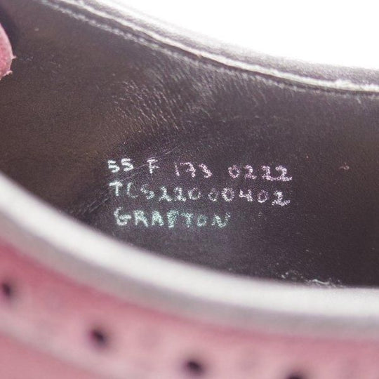 極上★チャーチ 55F/UK5.5【MTO現価格￥257,400-★貴重オーダー品/プレステージカーフ仕様/GRAFTON】173ラスト/赤茶/Church's★m605