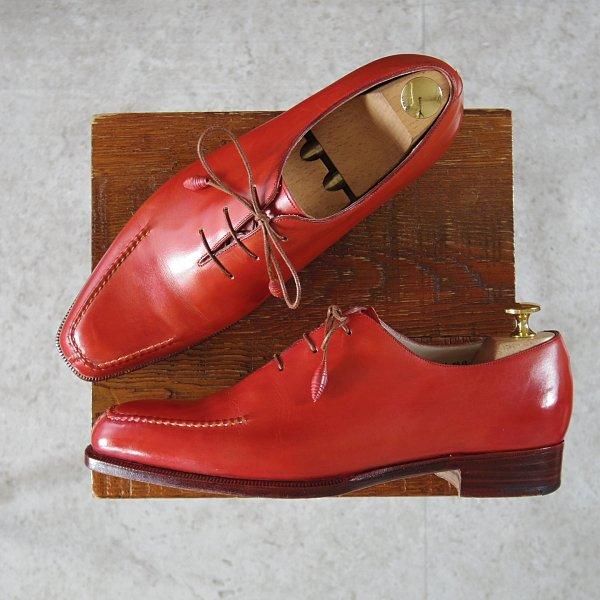 美品★(伊)シルヴァノ・ラッタンジ SIZE 6.5【販売時価格￥262,500-★伊勢丹アニバーサリーモデル/OSCAR】ホールカット/Lattanzi★m606
