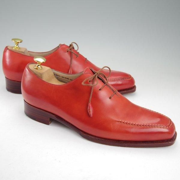 美品★(伊)シルヴァノ・ラッタンジ SIZE 6.5【販売時価格￥262,500-★伊勢丹アニバーサリーモデル/OSCAR】ホールカット/Lattanzi★m606