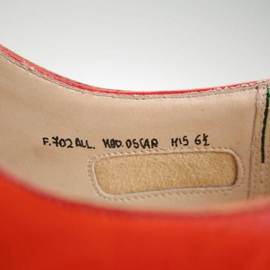 美品★(伊)シルヴァノ・ラッタンジ SIZE 6.5【販売時価格￥262,500-★伊勢丹アニバーサリーモデル/OSCAR】ホールカット/Lattanzi★m606
