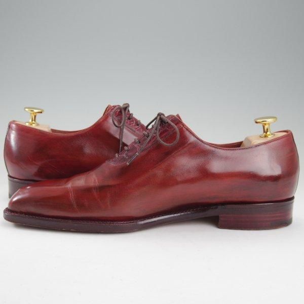 極上★(伊)シルヴァノ・ラッタンジ SIZE 6【販売時価格￥273,000-★クロコダイル×カーフ/ハンドソーンウェルテッド製法】NATALE★m607