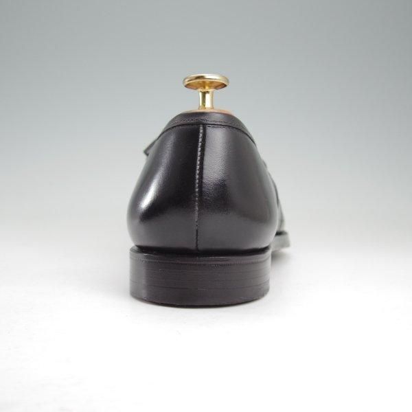 極美品★クロケット&ジョーンズ 7.5E【現行定価10万円以上★コインローファー(キルト)/SONNING/375ラスト】カーフ/黒/メンズ★m617