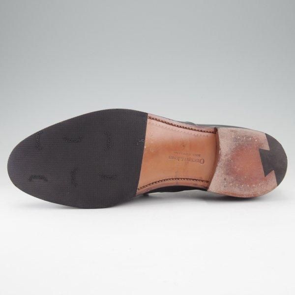 極美品★クロケット&ジョーンズ 7.5E【現行定価10万円以上★コインローファー(キルト)/SONNING/375ラスト】カーフ/黒/メンズ★m617