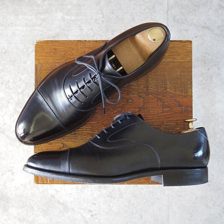 極上★トレーディングポスト SIZE 7.5【定価￥59,400-★撥水レザー仕様/ダイナイトソール】T601/黒/メンズ/ユニオンロイヤル製★m621