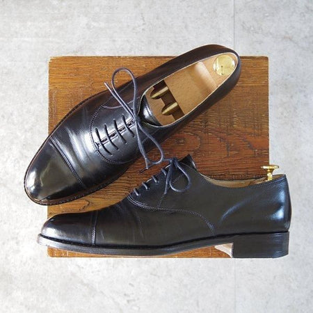 ★(東欧)VASS/ヴァーシュ SIZE 40.5【定価￥159,500-★Alt English/ストレートチップ】Fラスト/カーフ/黒/メンズ★m623