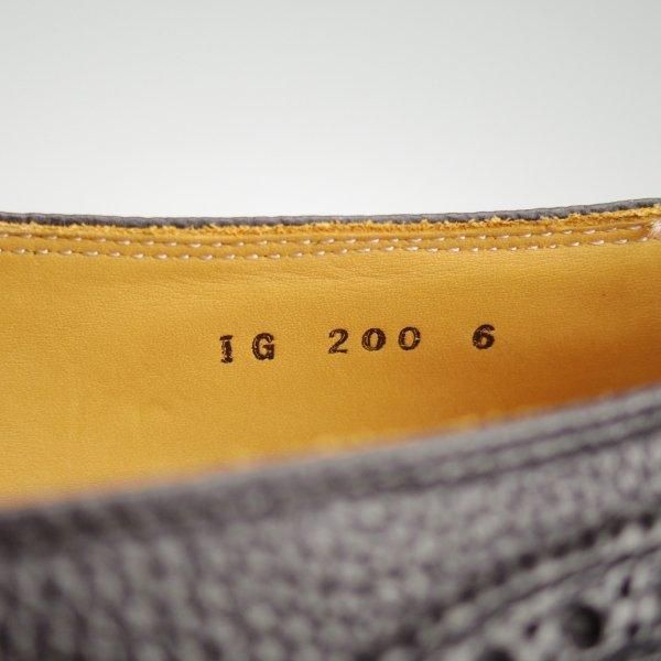 未使用★Iugen/イウゲン SIZE 6【定価￥44,000-★ローファー/IG200】スリッポン/グレインレザー/黒/メンズ★m628