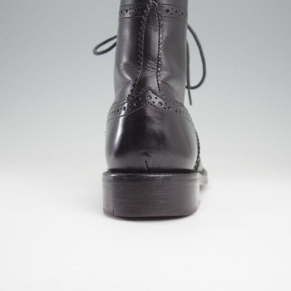 極上★トリッカーズ(レディース) SIZE 4.5【現行定価￥132,000-★貴重な内羽根のカントリーブーツ/L6439】カーフ/黒/Tricker's★m630