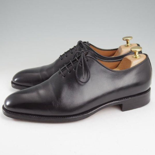 極上★(スペイン製)YANKO/ヤンコ SIZE 7.5【グッドイヤーウェルテッド製法★ホールカット/SAFARIレザー】14295/黒/メンズ★m634