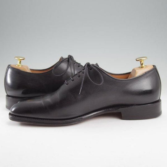 極上★(スペイン製)YANKO/ヤンコ SIZE 7.5【グッドイヤーウェルテッド製法★ホールカット/SAFARIレザー】14295/黒/メンズ★m634