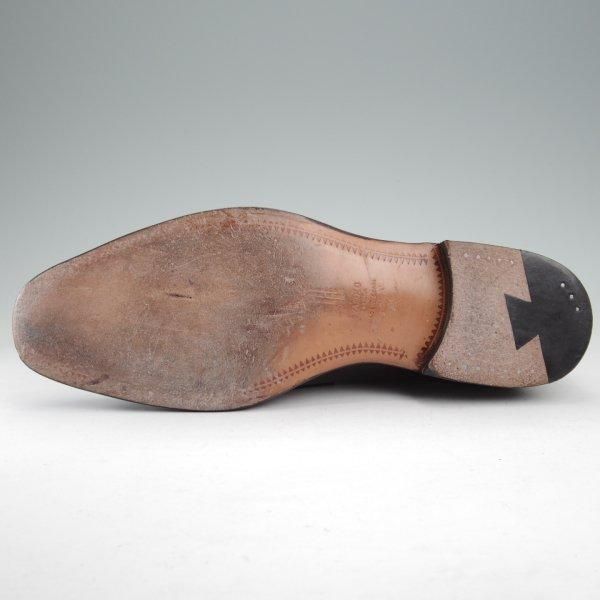 極上★(スペイン製)YANKO/ヤンコ SIZE 7.5【グッドイヤーウェルテッド製法★ホールカット/SAFARIレザー】14295/黒/メンズ★m634