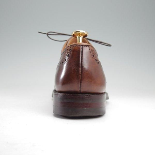 極上★クロケット&ジョーンズ 6E【現行定価10万円以上★ダイナイトソール/SWANSEA/341ラスト】フルブローグ/濃茶/Crockett&Jones★m638