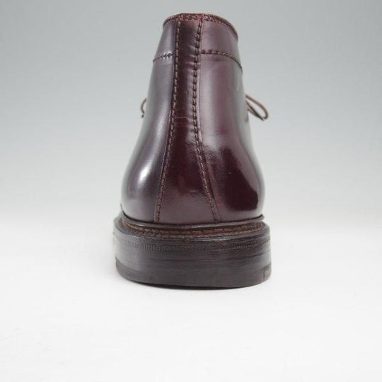 美品★オールデン 9E【定価￥216,700-★コードバン仕様/1339】バリーラスト/チャッカブーツ/#8/バーガンディー/赤茶/ALDEN★m639